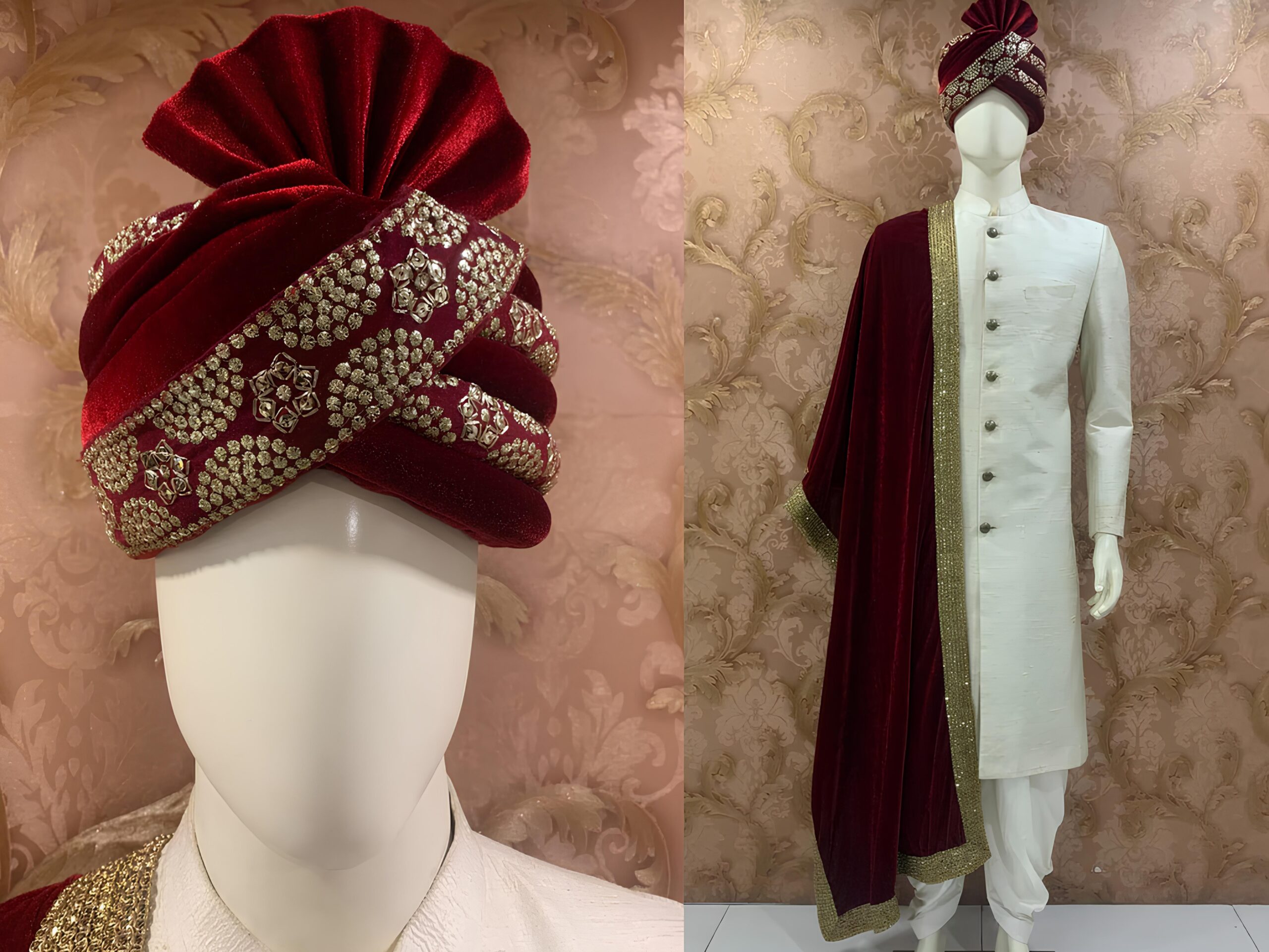 Sherwani Accessories for Men Wedding