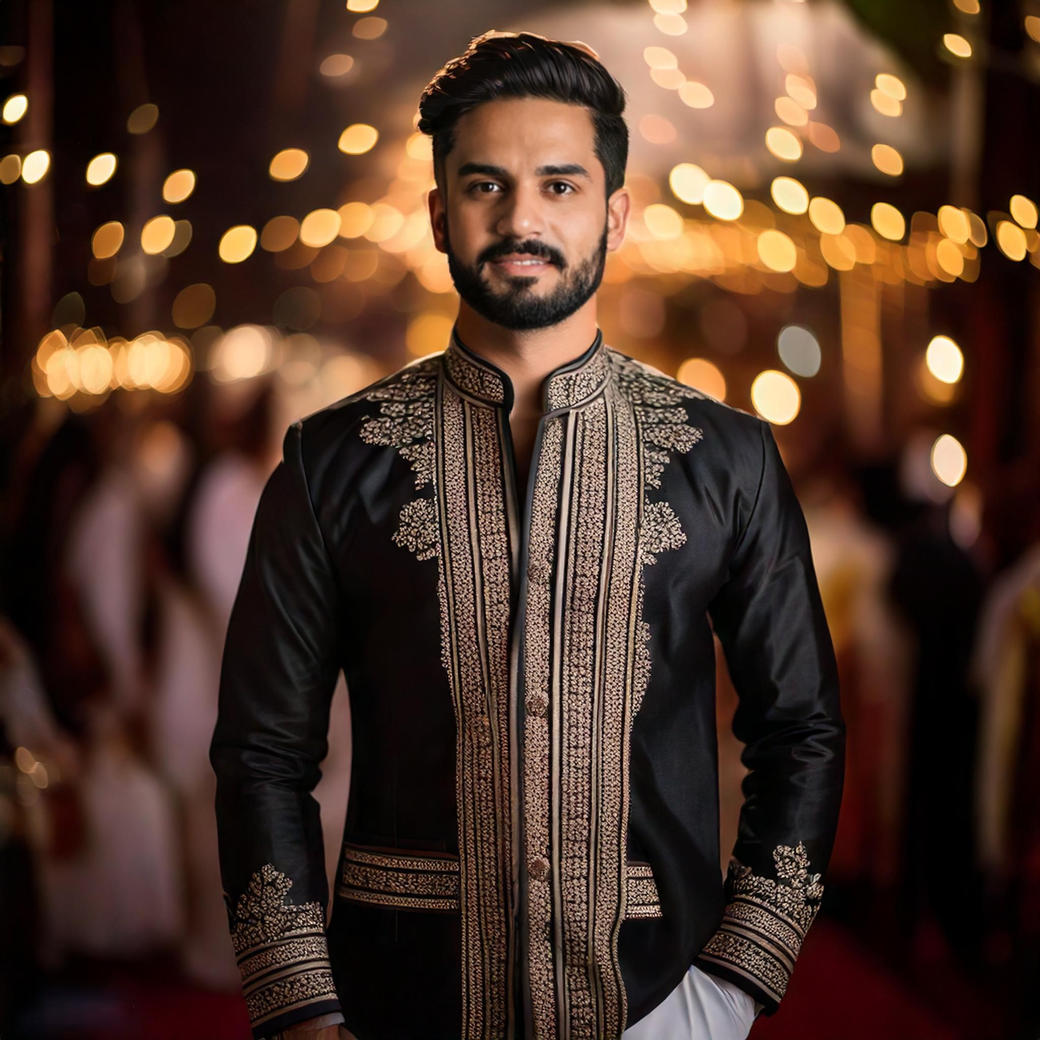 chikan kurta for men