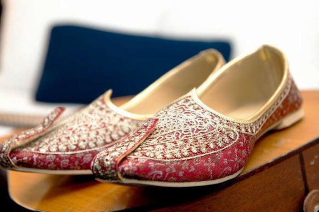 wedding shoes for groom in india