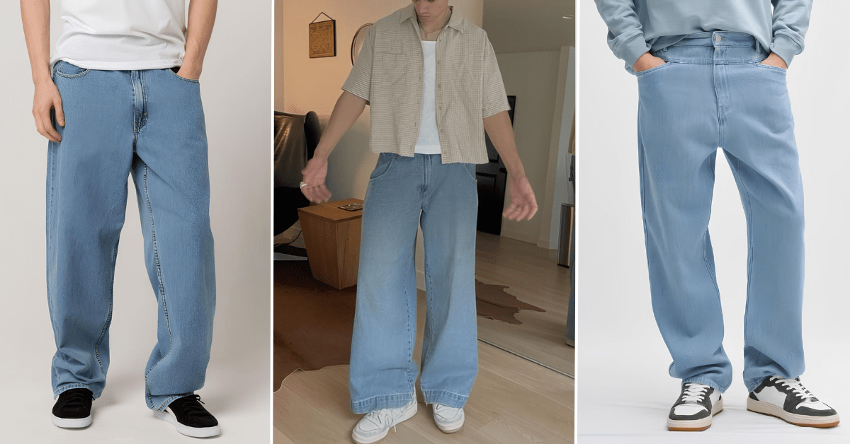 How to Style Baggy Jeans for Men