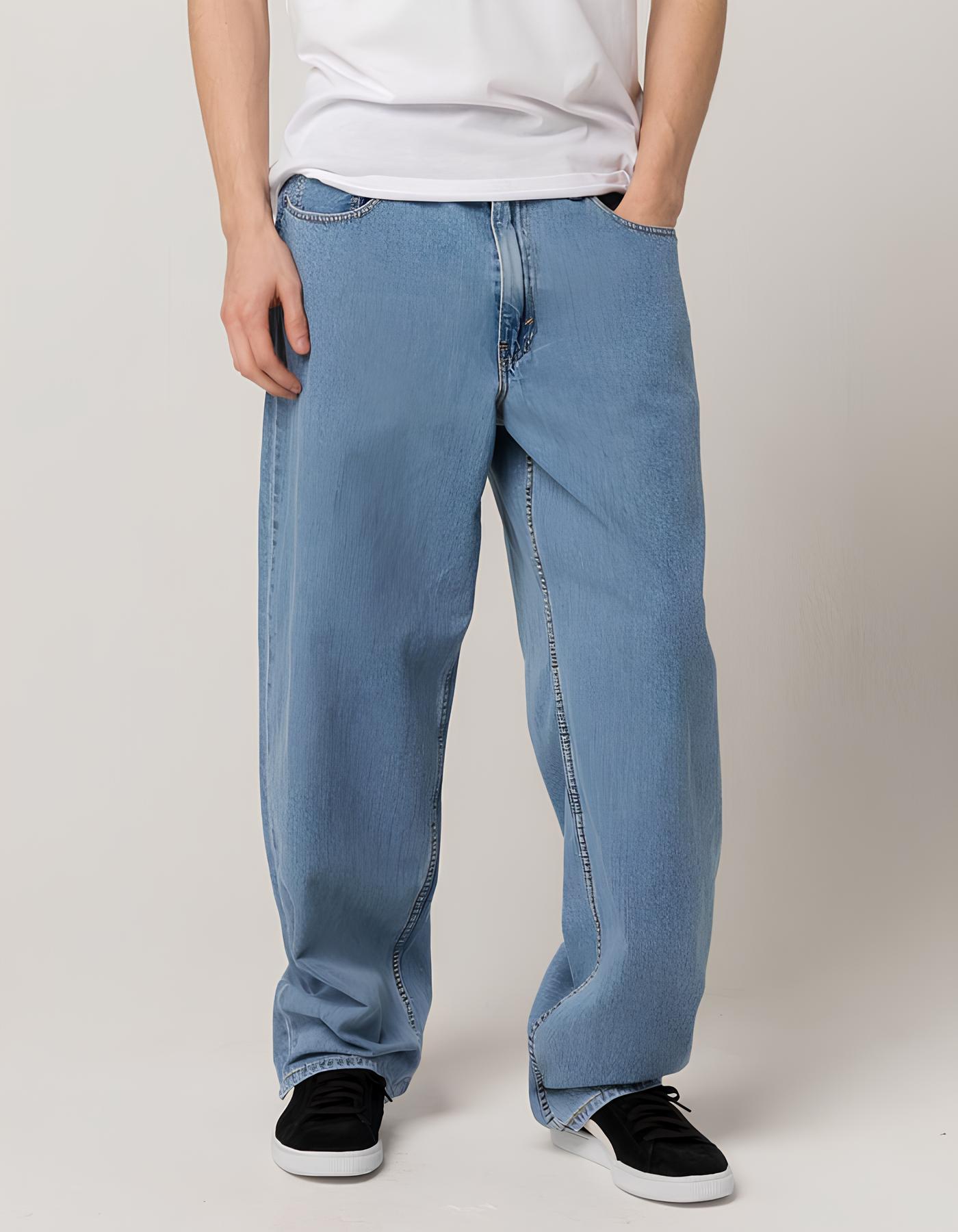 style baggy jeans for men