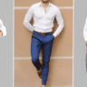 White Shirt Combination for Men