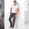 black pant combination t-shirt