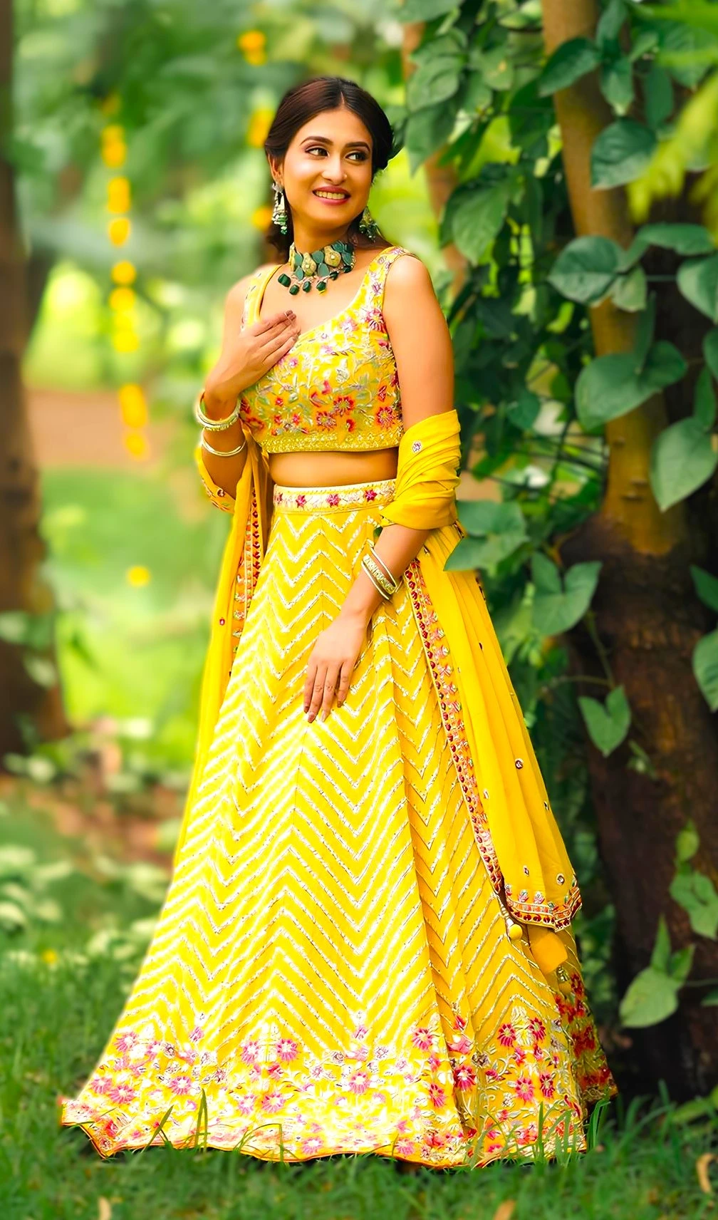Haldi Outfits for Bride