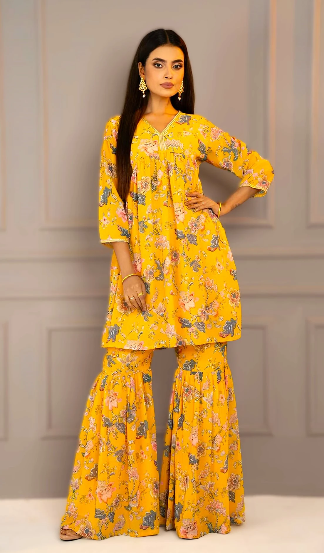 Haldi Outfits for Bride