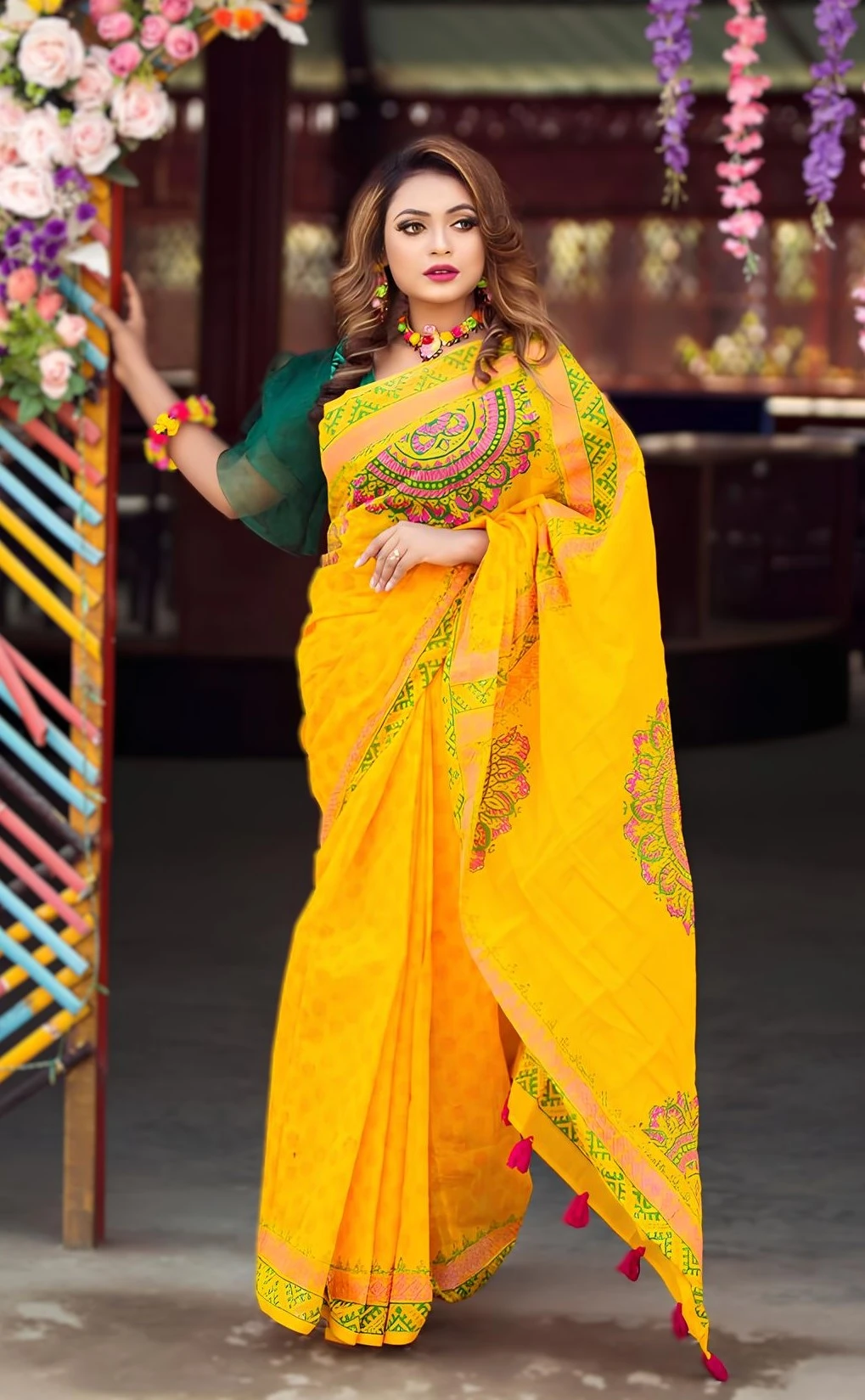 Haldi Outfits for Bride