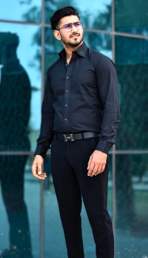 Black Shirt Combination Ideas for Men