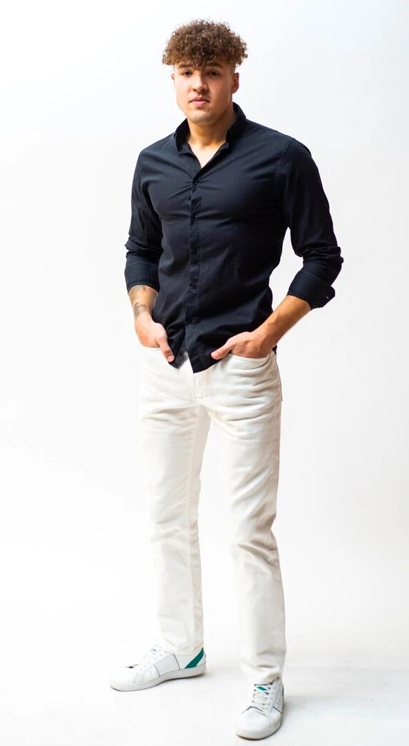 Black Shirt Combination Ideas for Men