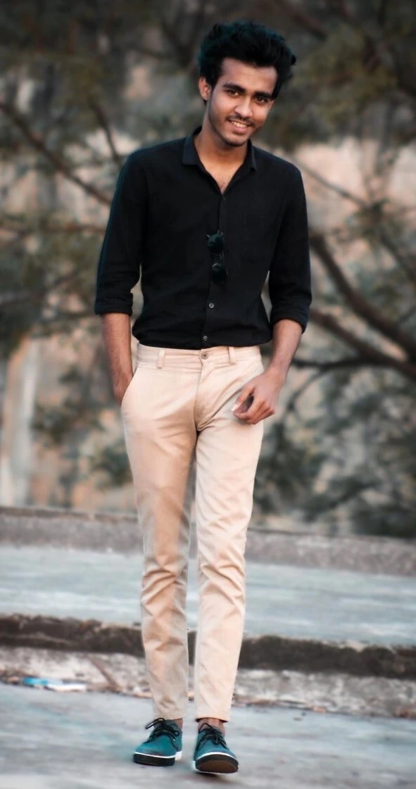 Black Shirt Combination Ideas for Men