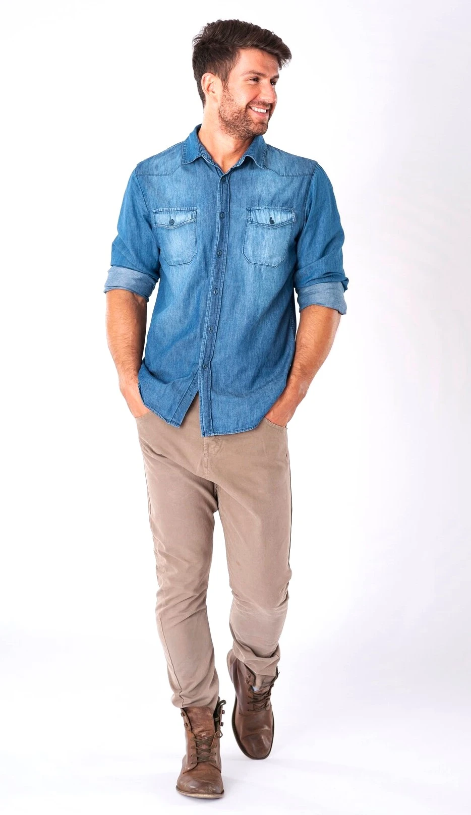 Chinos and Shirt Combination for Men