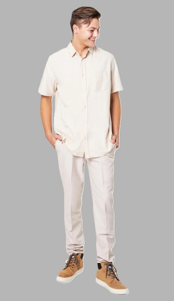 White Pant Combination Shirt Ideas for Men