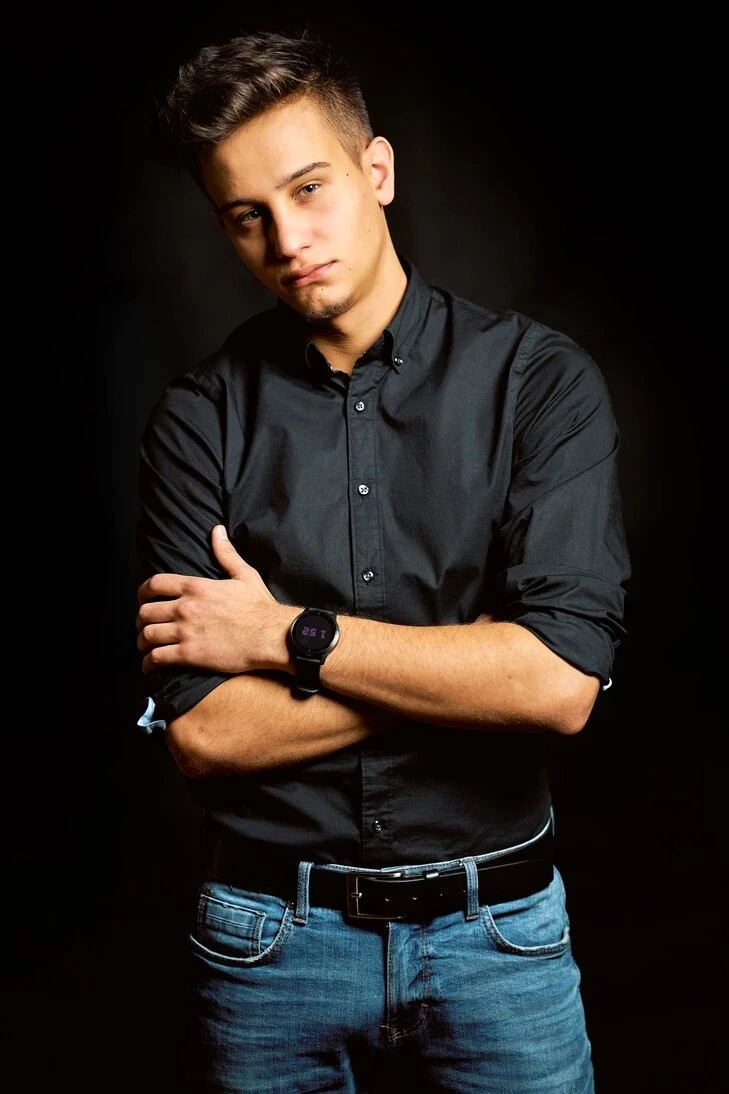 black shirt combination pants