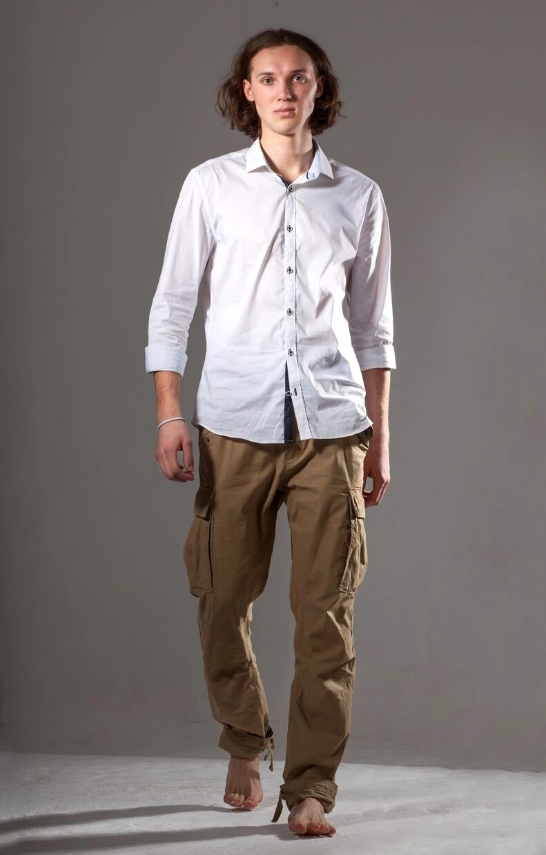 cargo pants combination with shirts