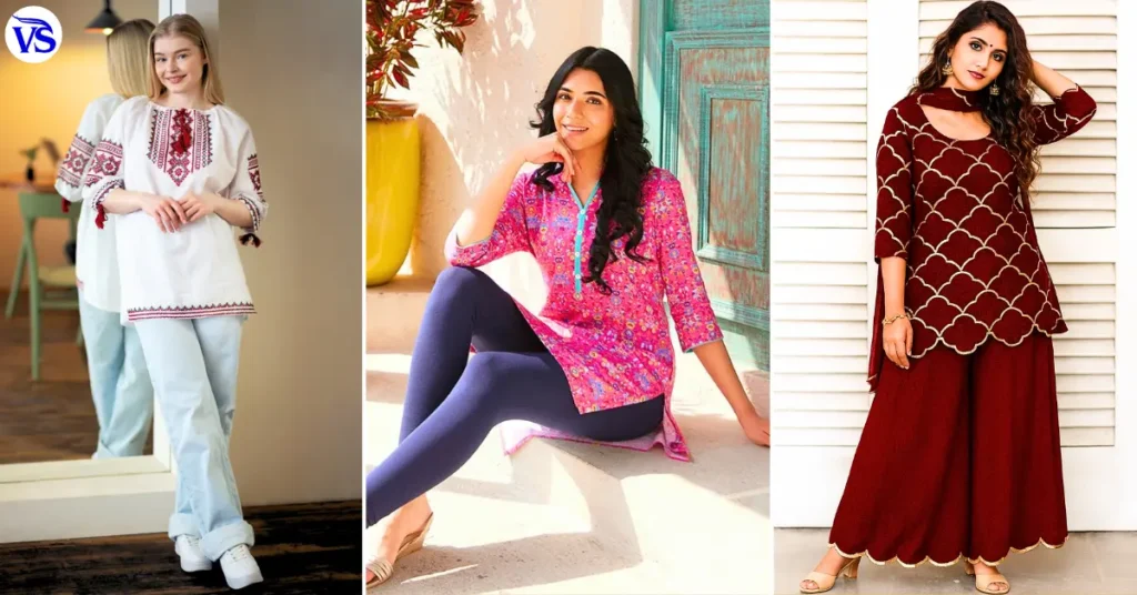What to Wear with Short Kurti