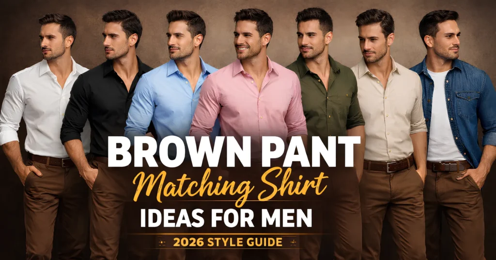 Top 5 Brown Pant Matching Shirt Combinations (2026 Updated)