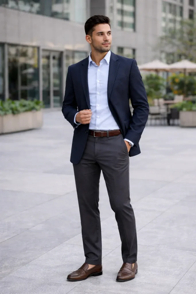 Business Casual Interview Outfit for men