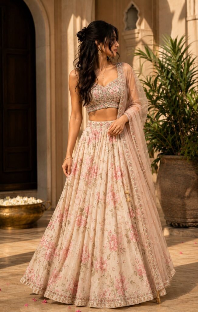 Lightweight Lehenga for Girls