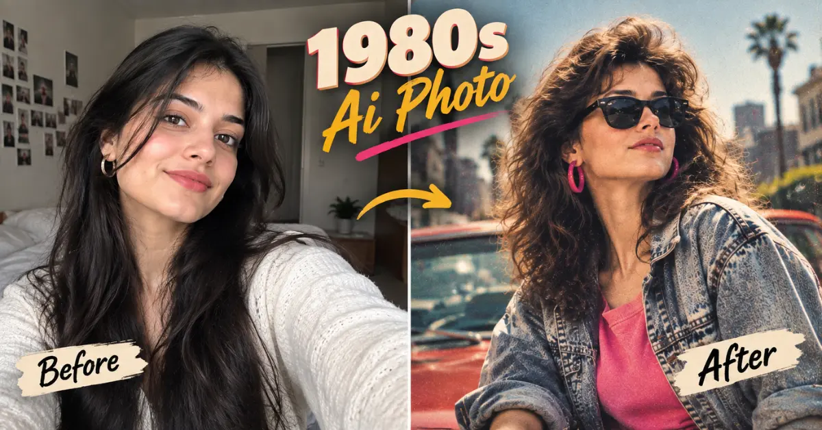 1980s Ai Photo Prompt with ChatGPT or Gemini