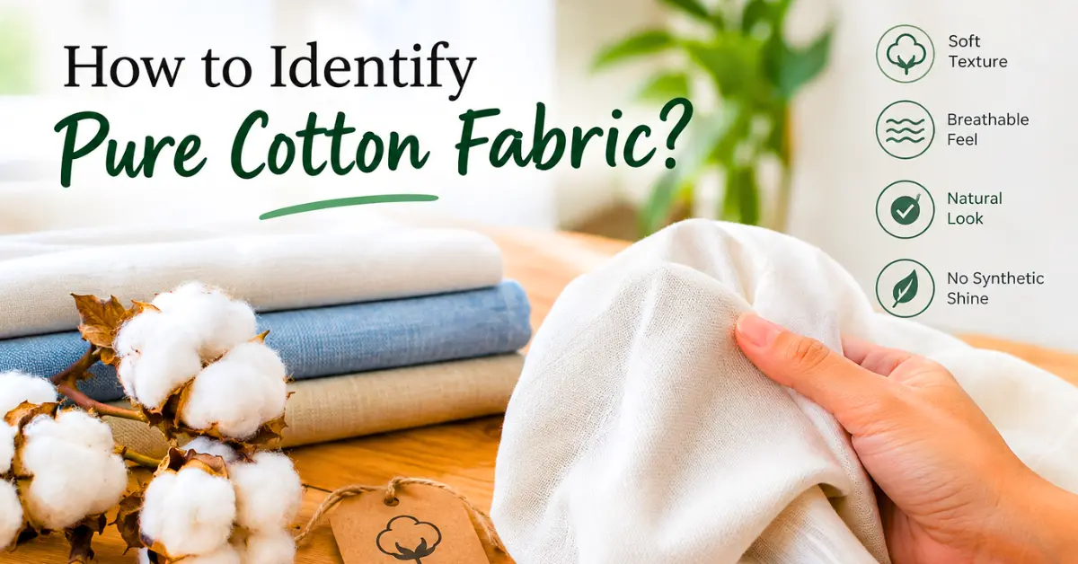 How to Identify Pure Cotton Fabric | 7 Tests You Can Do at Home