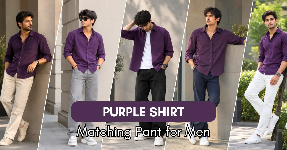 Purple Shirt Matching Pant Combinations