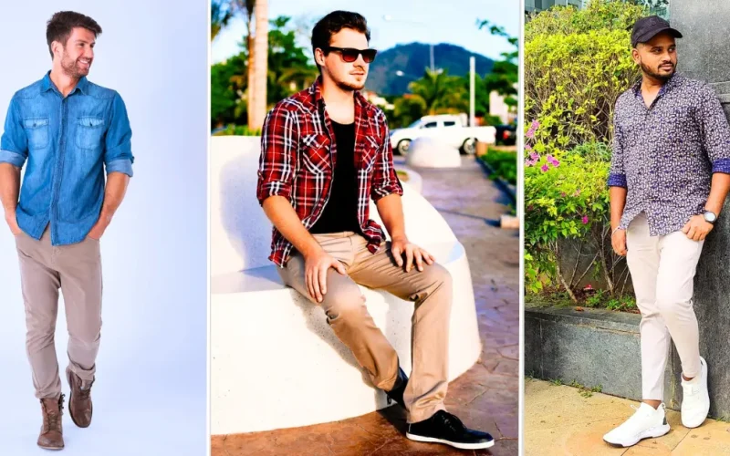 Chinos and Shirt Combination for Men