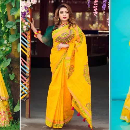 Haldi Outfits for Bride
