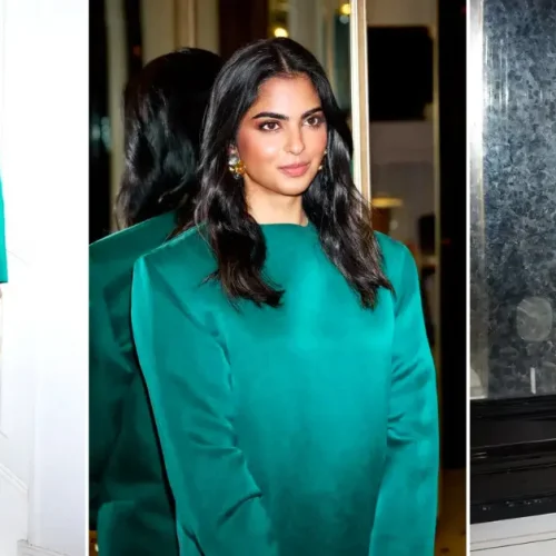 Isha Ambani Saint Laurent Dress