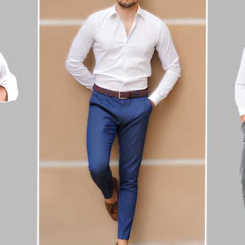 White Shirt Combination for Men