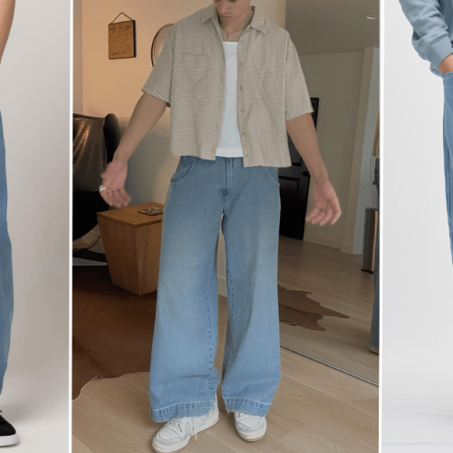 How to Style Baggy Jeans for Men