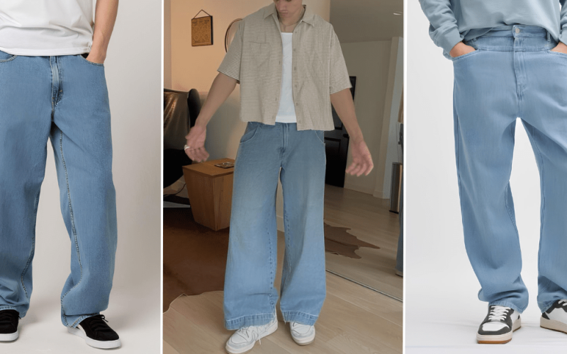How to Style Baggy Jeans for Men