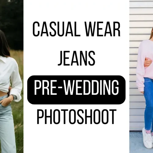 casual wear jeans pre wedding photoshoot