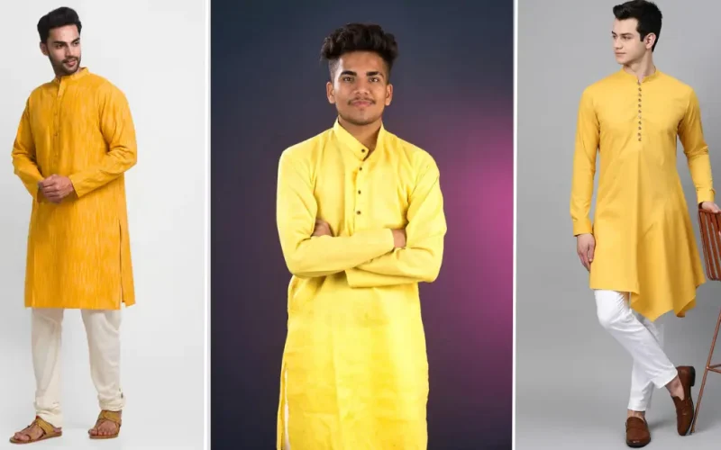 Haldi Kurta Ideas for Men